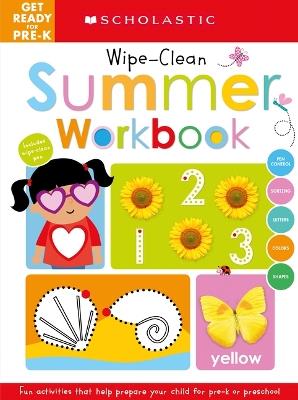 Get Ready for Pre-K Summer Workbook - Scholastic - cover