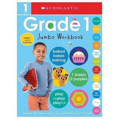 First Grade Jumbo Workbook: Scholastic Early Learners (Jumbo Workbook) - Scholastic - cover