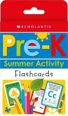 Prek Summer Activity Flashcards (Preparing for Prek): Scholastic Early Learners (Flashcards) - Scholastic - cover
