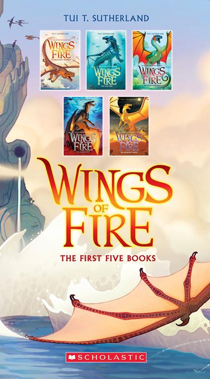 Wings of Fire Bindup, Books 1-5 - Tui T. Sutherland - ebook