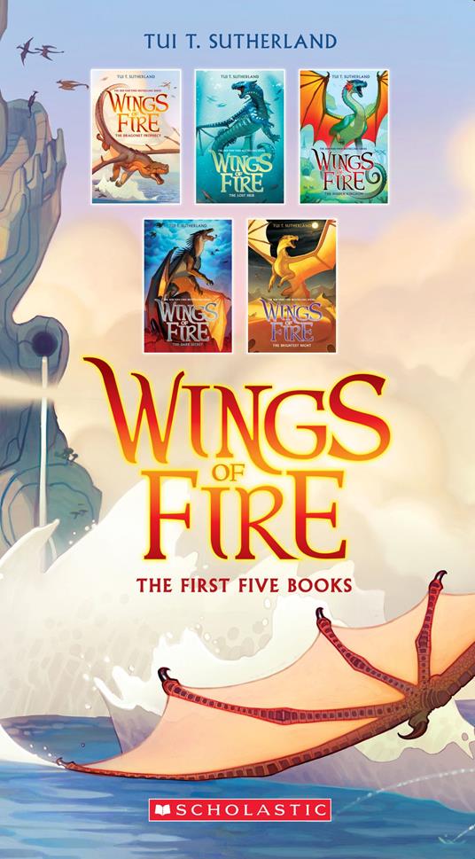 Wings of Fire Bindup, Books 1-5 - Tui T. Sutherland - ebook
