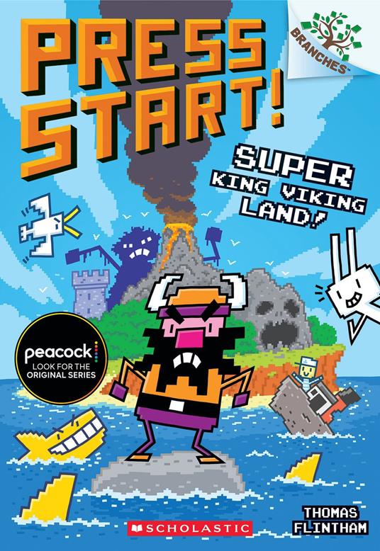 Super King Viking Land!: A Branches Book (Press Start! #13) - Thomas Flintham - ebook
