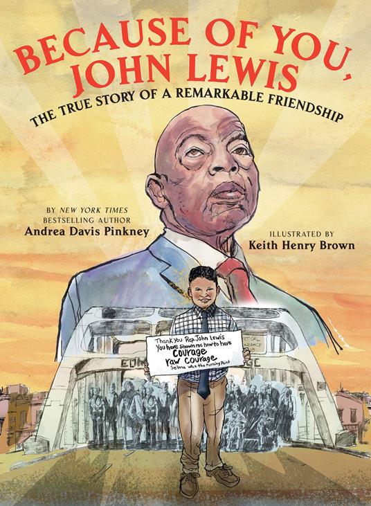 Because of You, John Lewis - Andrea Davis Pinkney,Keith Henry Brown - ebook
