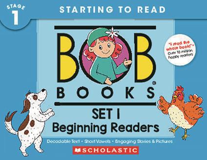 Bob Books - Set 1: Beginning Readers Collection of 12 Stories | Decodable Phonics Stories, Ages 4 and up, Kindergarten (Stage 1: Starting to Read) - Bobby Lynn Maslen,John R. Maslen - ebook
