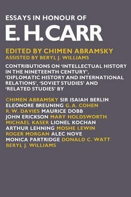 Essays in Honour of E. H. Carr - cover