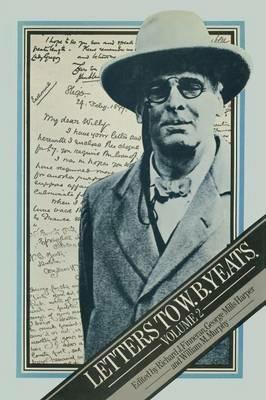 Letters to W. B. Yeats - Richard J Finneran,George Mills Harper,William M Murphyd - cover