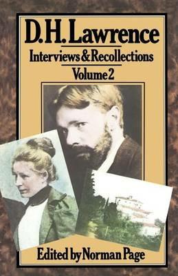 D. H. Lawrence - Norman Page - cover