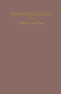 Thomas Hardy Annual No. 3 - cover