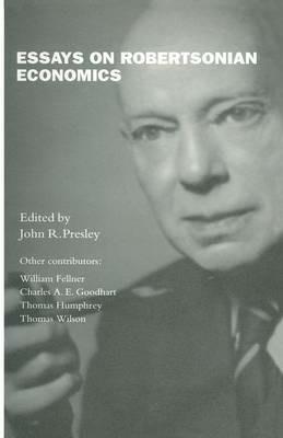 Essays on Robertsonian Economics - cover