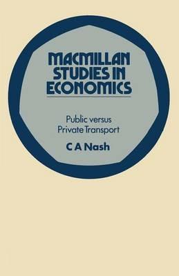 Public versus Private Transport - Chris Nash - cover
