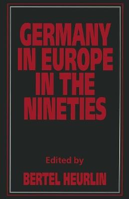Germany in Europe in the Nineties - cover