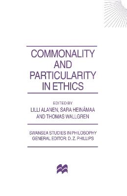 Commonality and Particularity in Ethics - cover