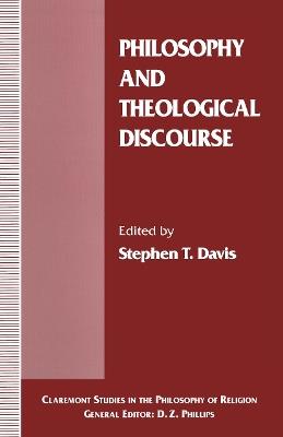Philosophy and Theological Discourse - cover