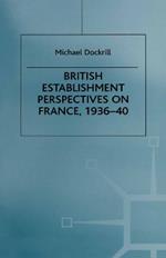 British Establishment Perspectives on France, 1936–40