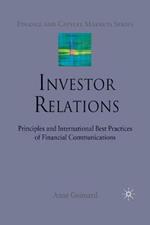 Investor Relations: Principles and International Best Practices of Financial Communications