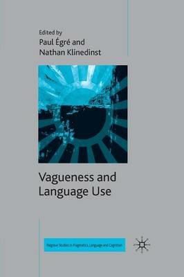 Vagueness and Language Use - cover