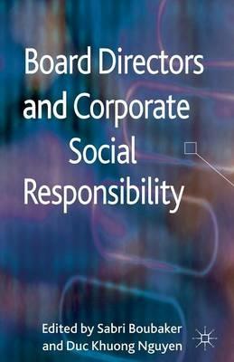 Board Directors and Corporate Social Responsibility - cover