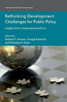 Rethinking Development Challenges for Public Policy: Insights from Contemporary Africa - cover