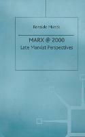 Marx @ 2000: Late Marxist Perspectives - NA NA - cover