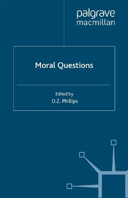 Moral Questions: by Rush Rhees - R. Rhees - cover