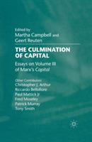 The Culmination of Capital: Essays on Volume III of Marx’s Capital - cover