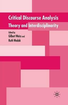 Critical Discourse Analysis: Theory and Interdisciplinarity - cover