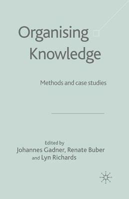 Organising Knowledge: Methods and Case Studies - cover