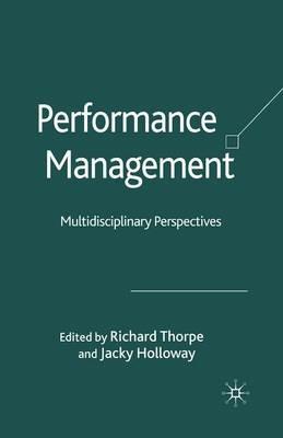 Performance Management: Multidisciplinary Perspectives - cover