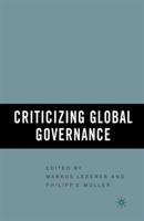 Criticizing Global Governance - cover