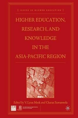Higher Education, Research, and Knowledge in the Asia-Pacific Region - cover