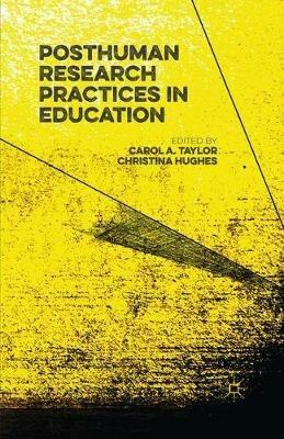 Posthuman Research Practices in Education - cover