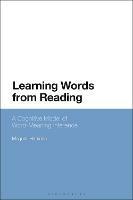 Learning Words from Reading: A Cognitive Model of Word-Meaning Inference - Megumi Hamada - cover