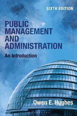 Public Management and Administration: An Introduction - Owen E. Hughes - cover