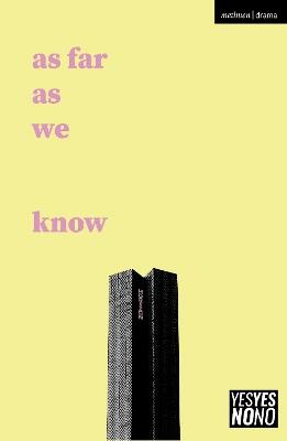 As Far As We Know - Sam Ward - cover