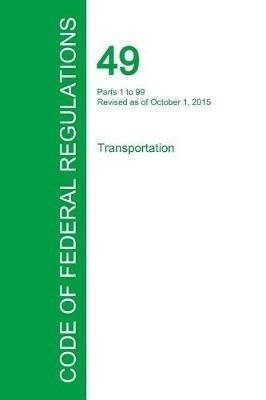 Code of Federal Regulations Title 49, Volume 1, October 1, 2015 - cover