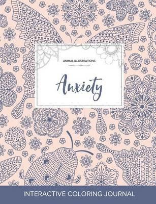 Adult Coloring Journal: Anxiety (Animal Illustrations, Ladybug) - Courtney Wegner - cover