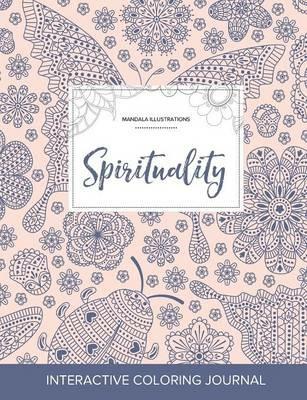 Adult Coloring Journal: Spirituality (Mandala Illustrations, Ladybug) - Courtney Wegner - cover