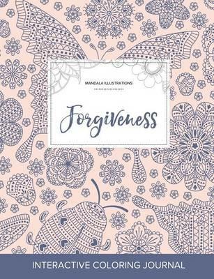 Adult Coloring Journal: Forgiveness (Mandala Illustrations, Ladybug) - Courtney Wegner - cover