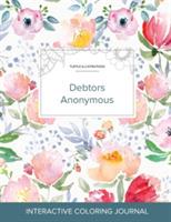 Adult Coloring Journal: Debtors Anonymous (Turtle Illustrations, La Fleur) - Courtney Wegner - cover