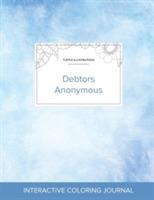 Adult Coloring Journal: Debtors Anonymous (Turtle Illustrations, Clear Skies) - Courtney Wegner - cover