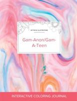 Adult Coloring Journal: Gam-Anon/Gam-A-Teen (Mythical Illustrations, Bubblegum) - Courtney Wegner - cover