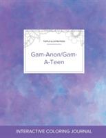 Adult Coloring Journal: Gam-Anon/Gam-A-Teen (Turtle Illustrations, Purple Mist) - Courtney Wegner - cover