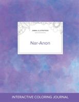 Adult Coloring Journal: Nar-Anon (Animal Illustrations, Purple Mist) - Courtney Wegner - cover