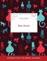Adult Coloring Journal: Nar-Anon (Safari Illustrations, Cats) - Courtney Wegner - cover