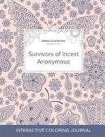 Adult Coloring Journal: Survivors of Incest Anonymous (Mandala Illustrations, Ladybug) - Courtney Wegner - cover