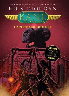 Kane Chronicles, The Paperback Box Set-The Kane Chronicles Box Set with Graphic Novel Sampler - Rick Riordan - cover