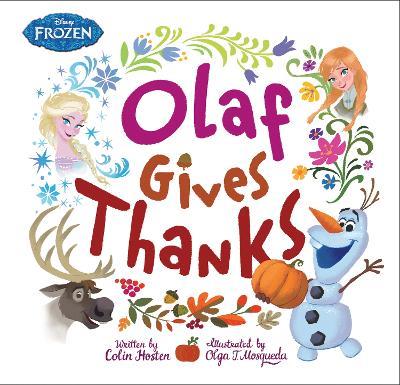 Frozen: Olaf Gives Thanks - Colin Hosten - cover