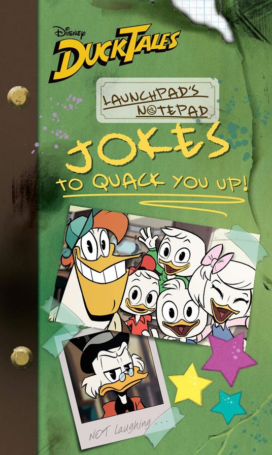 DuckTales: Launchpad's Notepad: Jokes To QUACK You Up - Disney Books - ebook