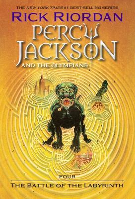 Percy Jackson and the Olympians, Book Four: The Battle of the Labyrinth - Rick Riordan - cover
