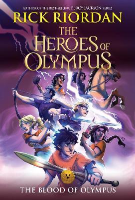 Heroes of Olympus, The, Book Five: Blood of Olympus, The-(new cover) - Rick Riordan - cover